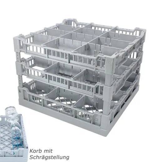 Korb LH3 3x4 Glashhe bis 252mm Schrgstellung