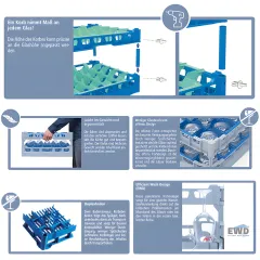 Fries Rack Glserkorb Typ CH-7x7 fr 49 Glser