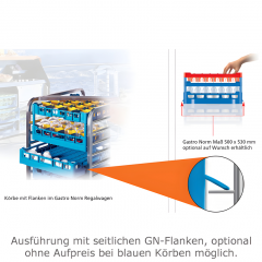 Fries Rack Glserkorb Typ F-4x5 fr 20 Glser