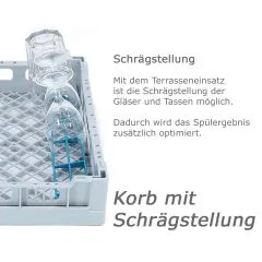 Korb LH3 3x3 Glashhe bis 252mm Schrgstellung