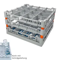Korb LG 4x4 Glashhe bis 228mm Schrgstellung