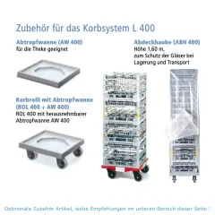 Korb LH3 4x5 Glashhe bis 252mm Schrgstellung