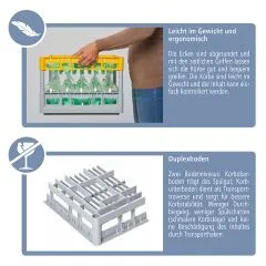 Fries Rack Korb CT1 fr 15 Glser Glashhe bis 135 mm